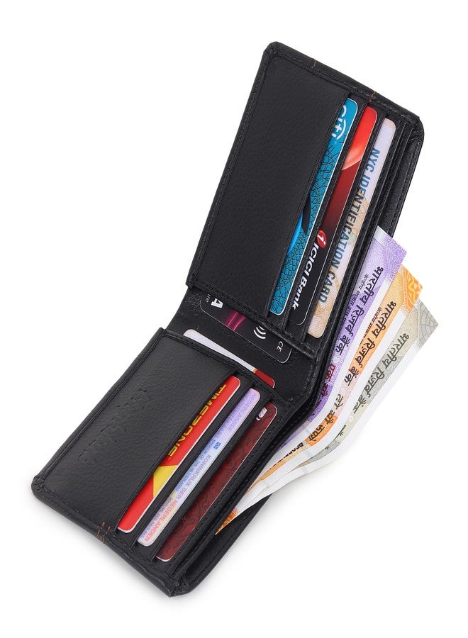 Highlark Faux Leather Wallet for Men I Slim & Compact Wallet I Credit/Debit Card Slots I 2 Currency compartments I 2 Secret compartments - Image 2